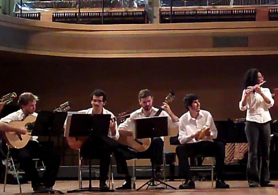 Apresentao da Choro Ensemble da UFRJ - Salo Leopoldo Miguez - UFRJ - 2011.